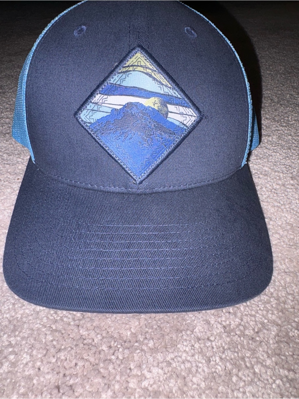 Women’s Navy Blue Trucker hat